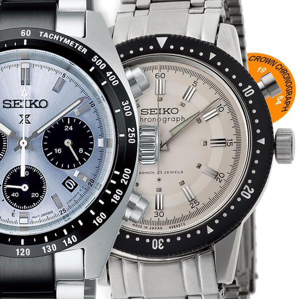 Seiko chronographs new arrivals