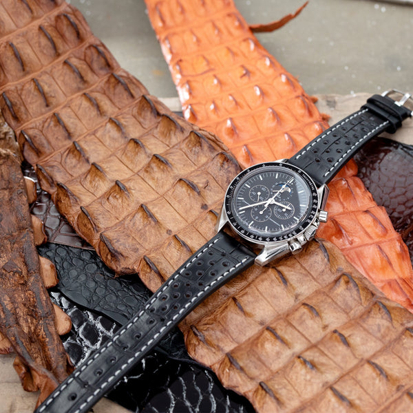 時計 TOGA leather watch belt 26BLACK Toga Leather Watch Strap