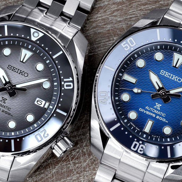 Seiko Adds New Ultra-Cool Gradient Dials to the Sumo Diver