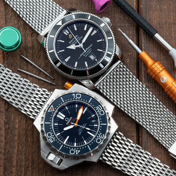 【中古】 Adapt Milanese Ultimate Titanium Milanese Loop Strap for Apple Watch