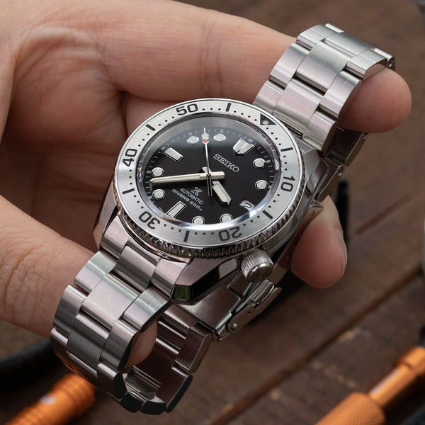 SEIKO SPB185 風 ケースとブレスレット 部品 ノーロゴ NH35用 SEIKO SPB185 風 ケースとブレスレット 部品 ノーロゴ NH35用