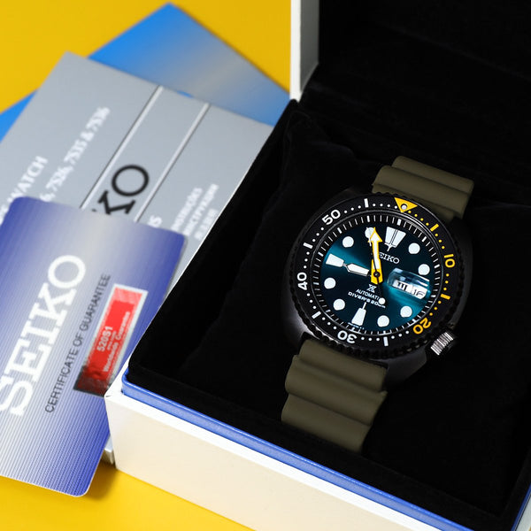 Seiko Limited Edition Okinawa “SEA GRAPE” Turtle SRPD45K1 | Strapcode