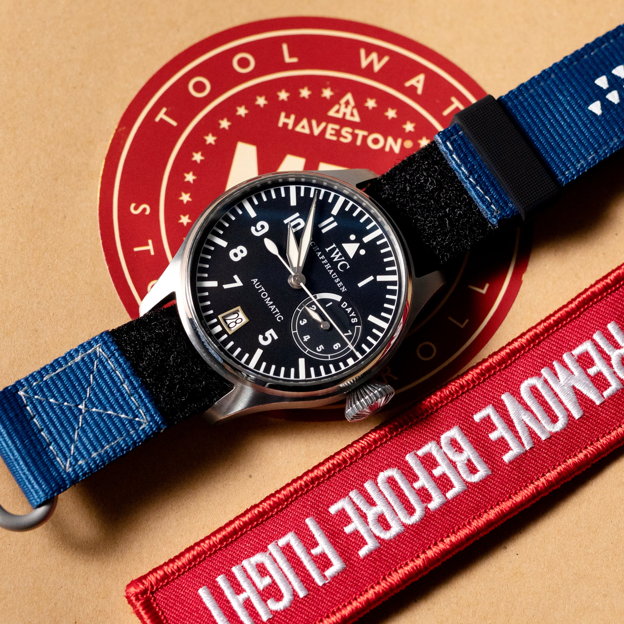 The Navy-66 IVA Strap by HAVESTON Straps Strapcode Watch Band