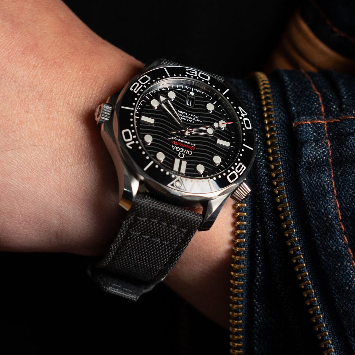 Omega Seamaster Diver 300M Co-Axial Master Chronometer 42MM Ref. 210.30.42.20.01.001 Strapcode Watch Bands