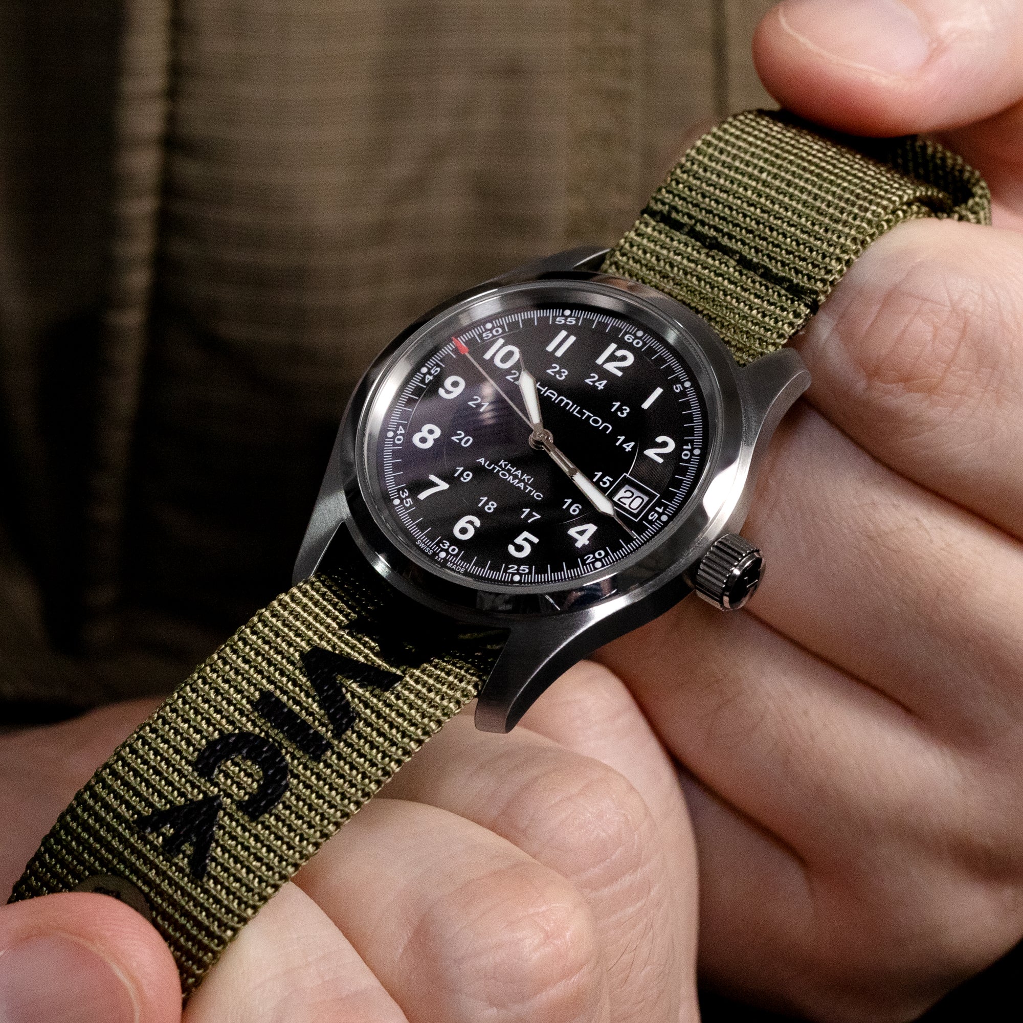 The General Service Strap set of TWO (Khaki & Olive) by HAVESTON Straps