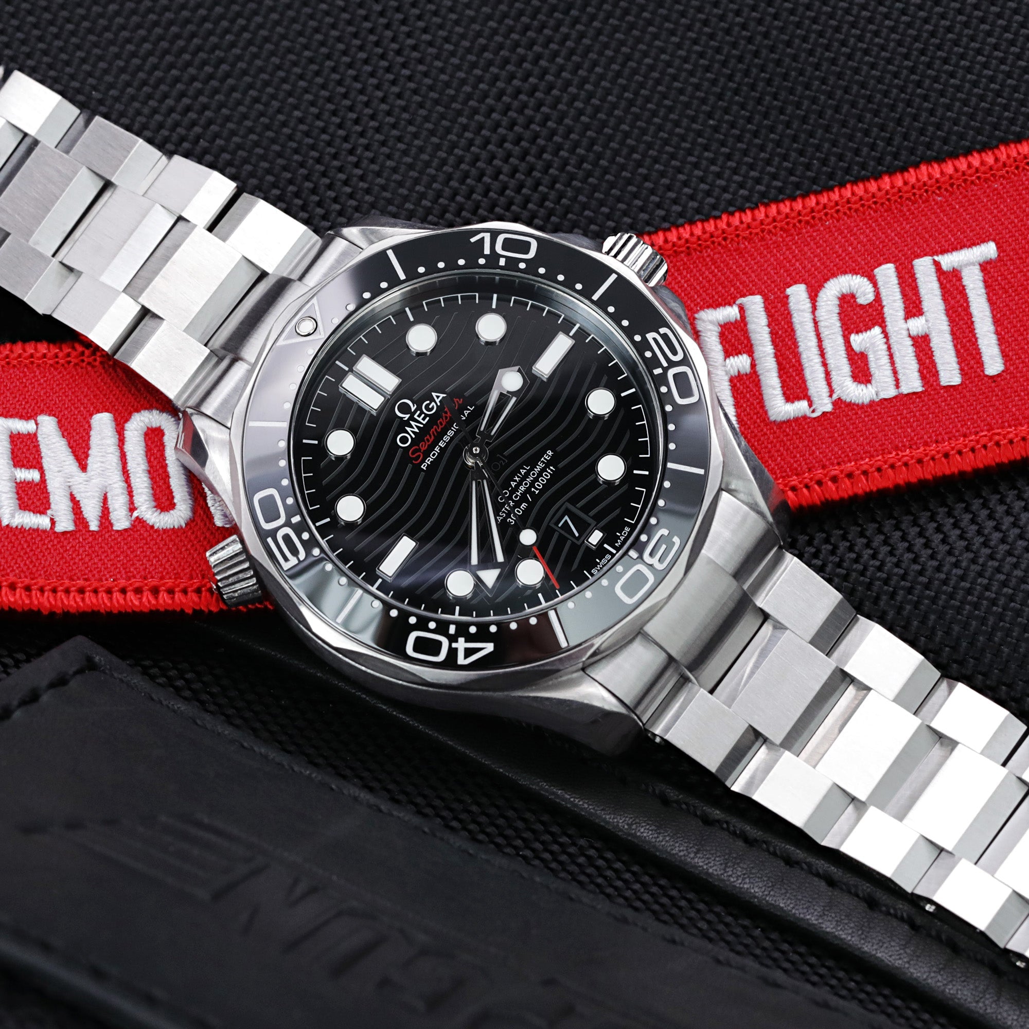 Omega Seamaster Diver 300M Co-Axial Master Chronometer 42MM Ref. 210.30.42.20.01.001 Strapcode Watch Bands