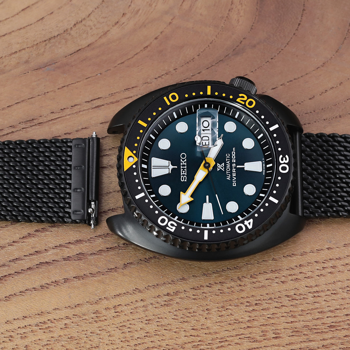 Seiko Prospex "Sea Grapes" Turtle SRPD45K1 Limited Edition 1800Pcs Strapcode Watch Bands