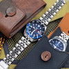 Travel with your watch securely by storing them in watch pouches by Strapcode
