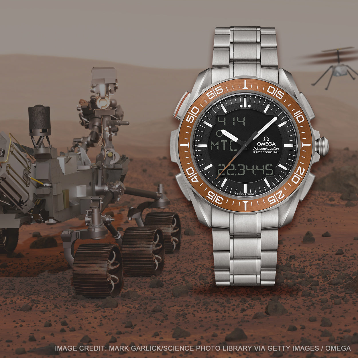OMEGA’S latest MARSive Omega Speedmaster X-33 Marstimer | Strapcode