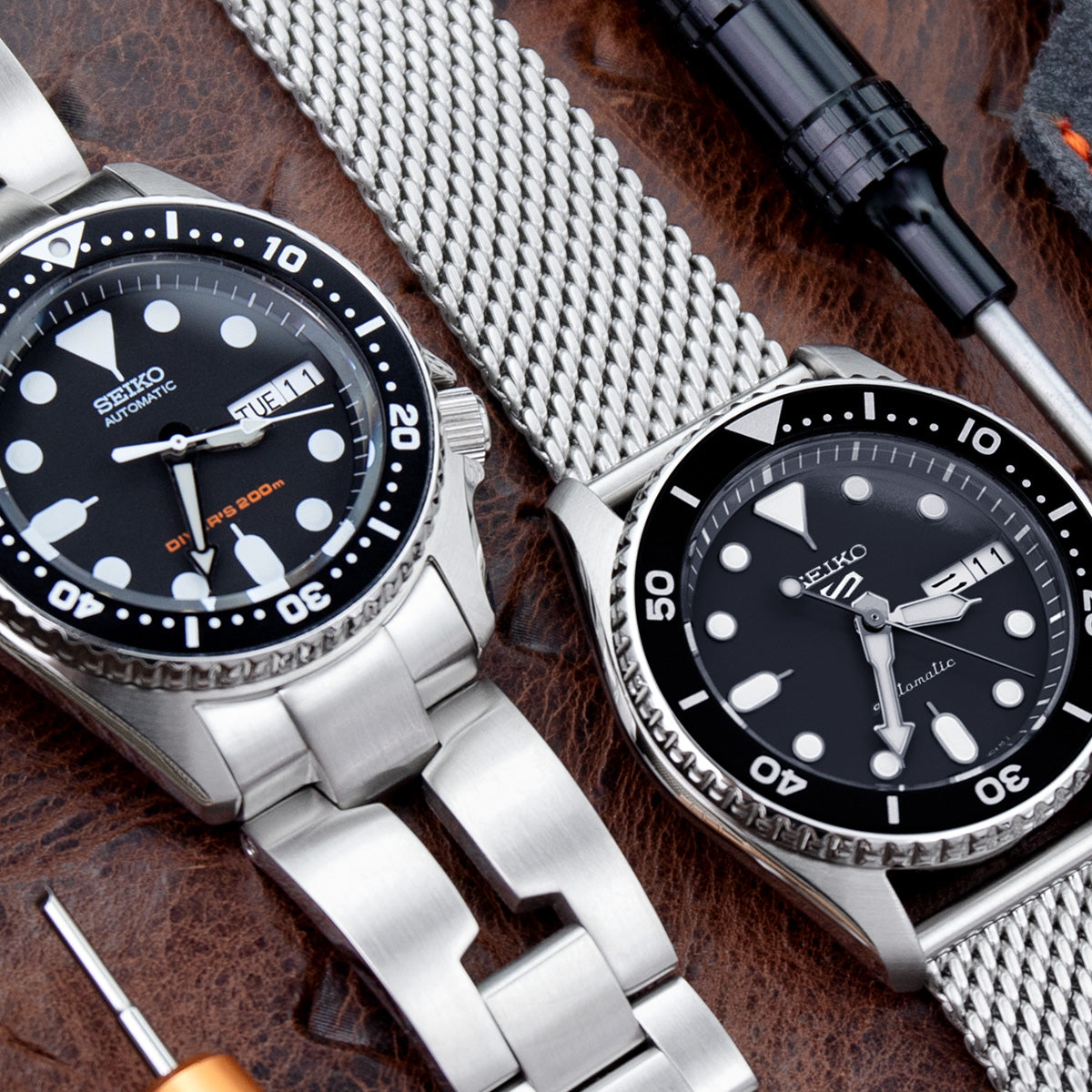 SKX013 vs SRPK29 Decoding the DNA of Two Iconic 38mm Seiko | Strapcode