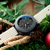 IWC Pilot Timezoner TOP GUN Ceratanium IW395505 pairs a White FKM watch band by Strapcode