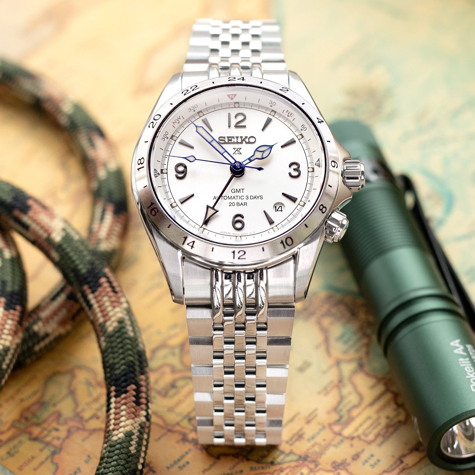Seiko Prospex Alpinist GMT Continuing the Legacy of Adventure Strapcode