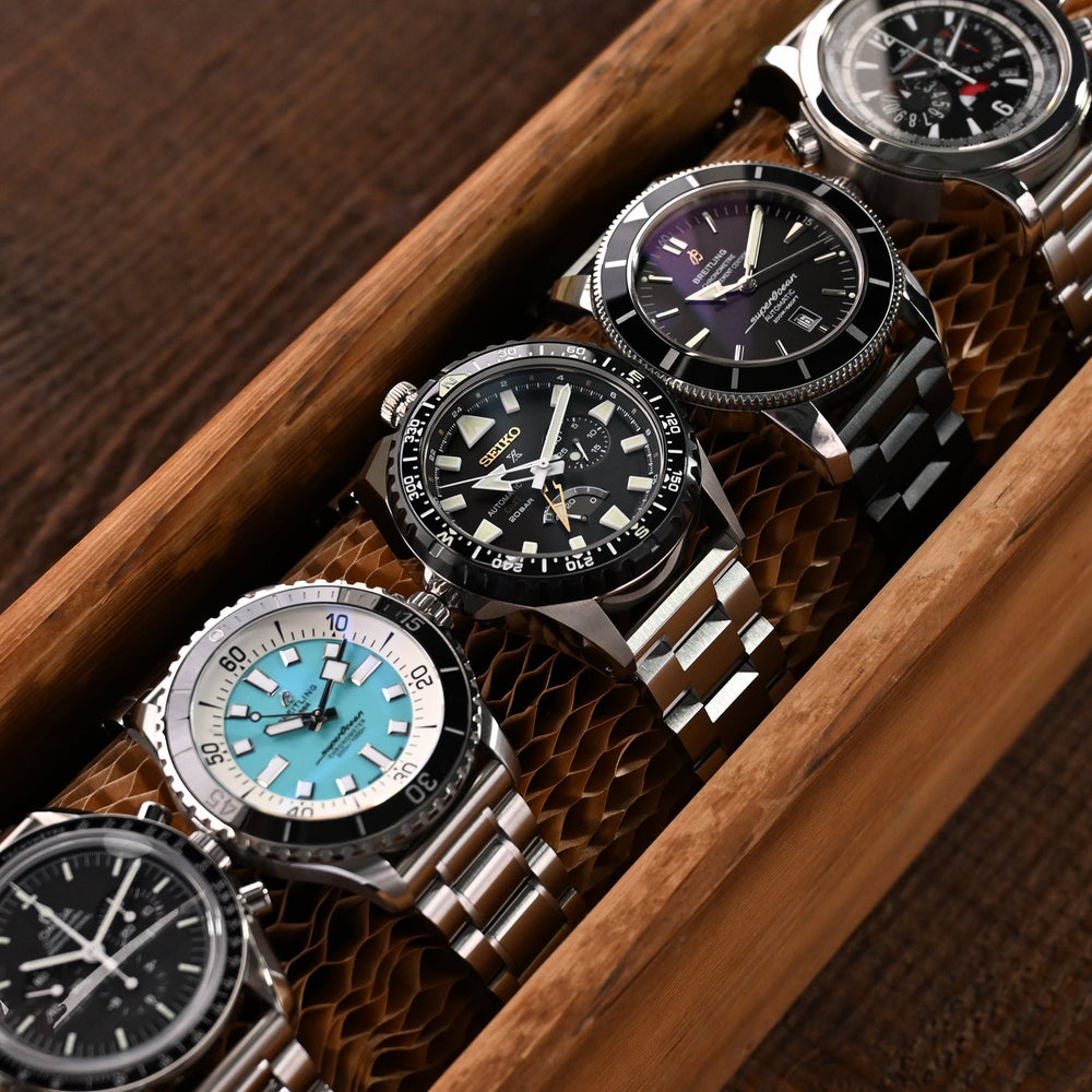 Funky 70s Seiko 5 Sports Watches & Their Iconic Razor Bands | Strapcode