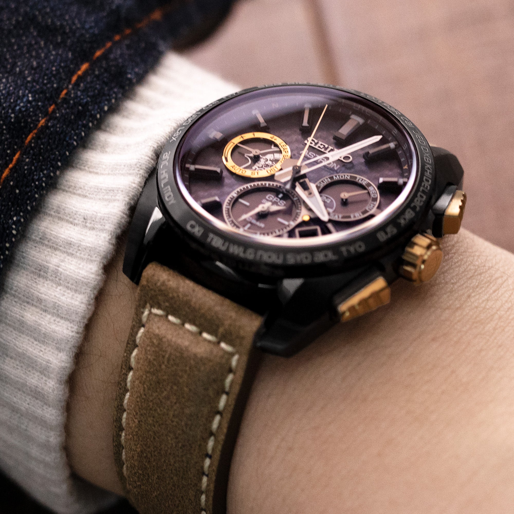 21mm Lug watch bands for Seiko Astron SBXC097 from Strapcode