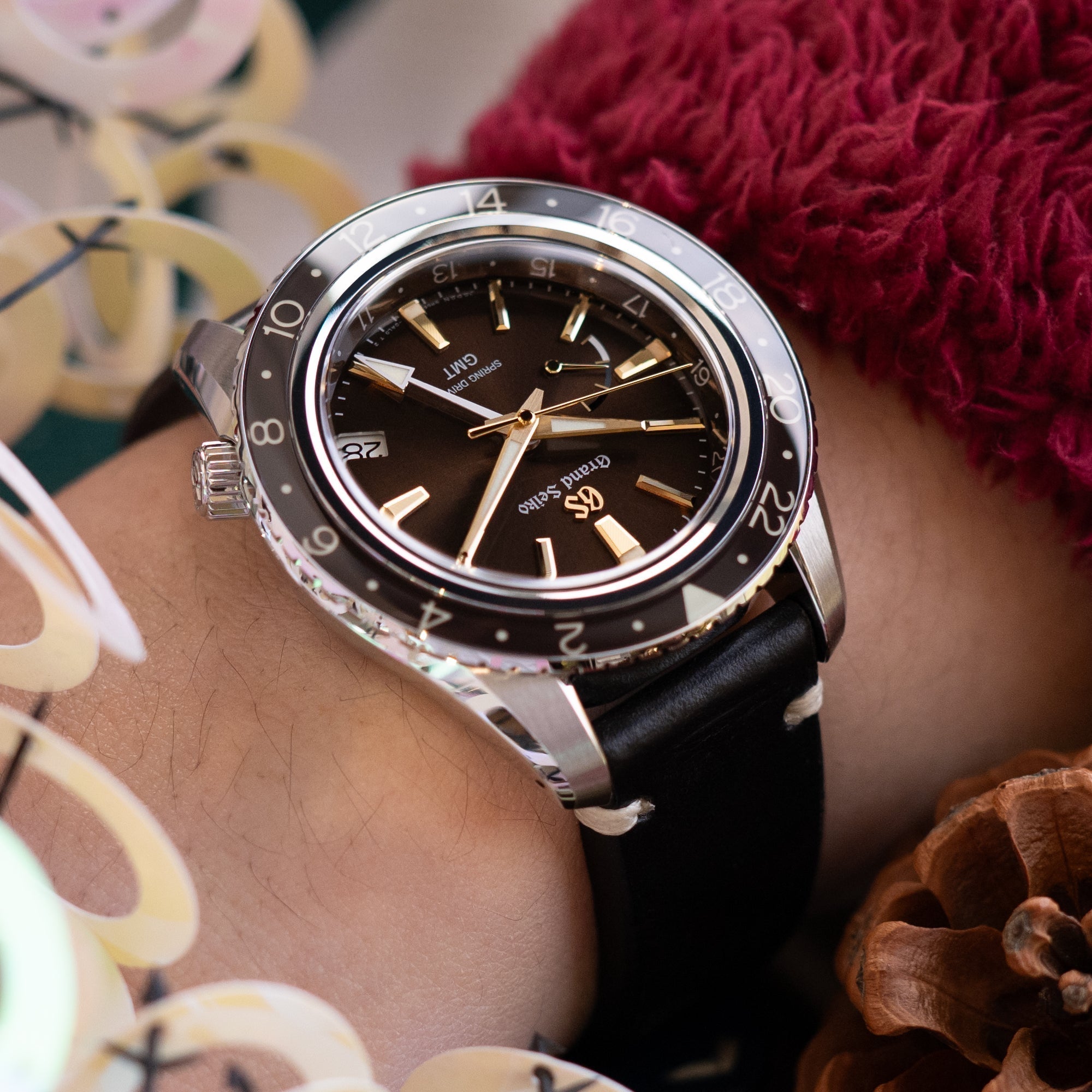 Grand Seiko Spring Drive GMT SBGE267 | Strapcode Watch Bands