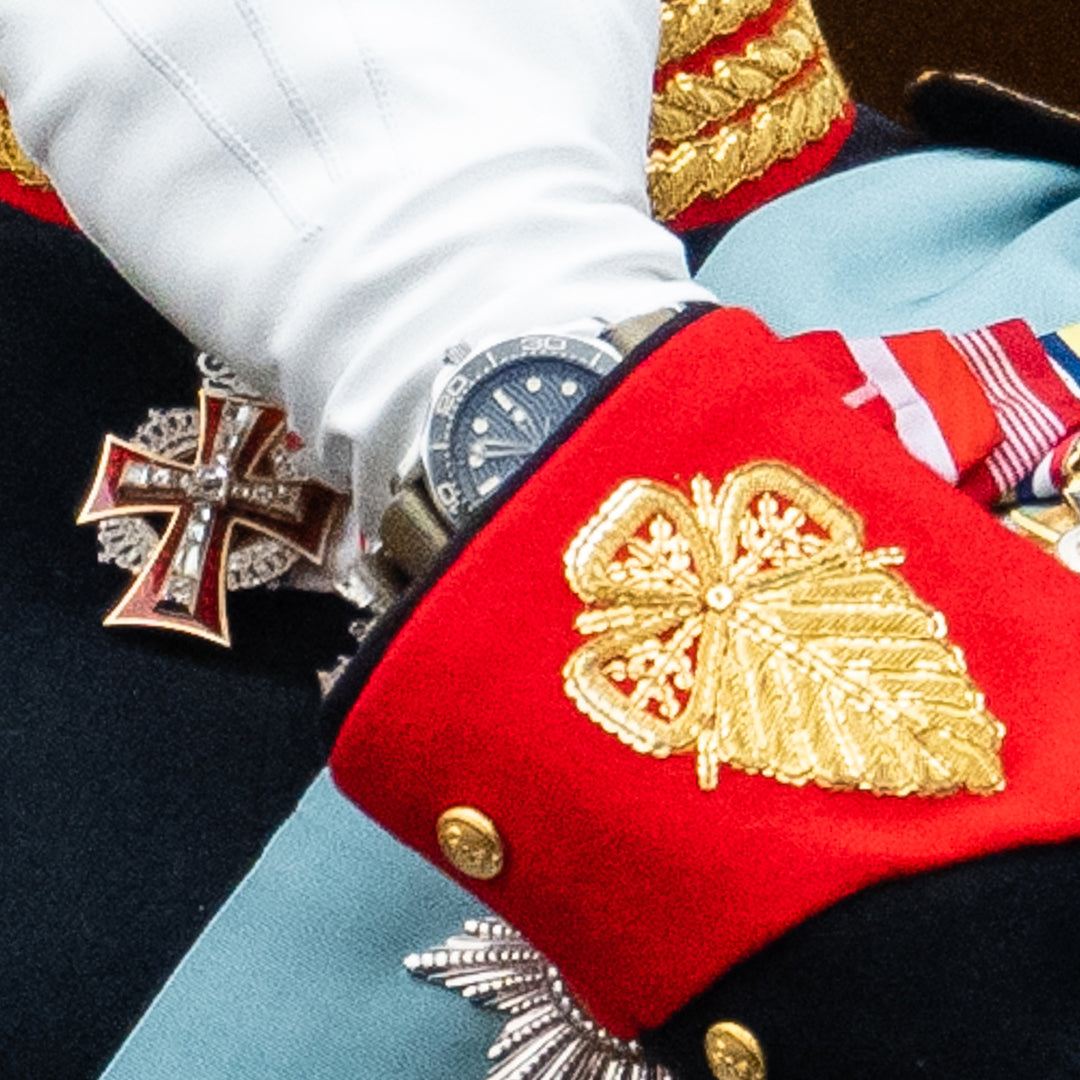 King of Denmark's Omega With NATO Strap - The Royal Feel
