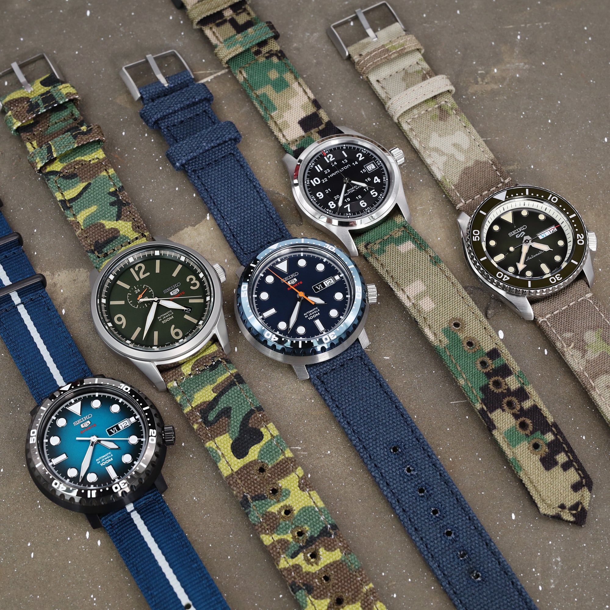 Quarantine At Home With WW2 Collection Watch Straps