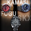 SKX007 Vs Kamasu Vs Fugu, strapcode watch bands