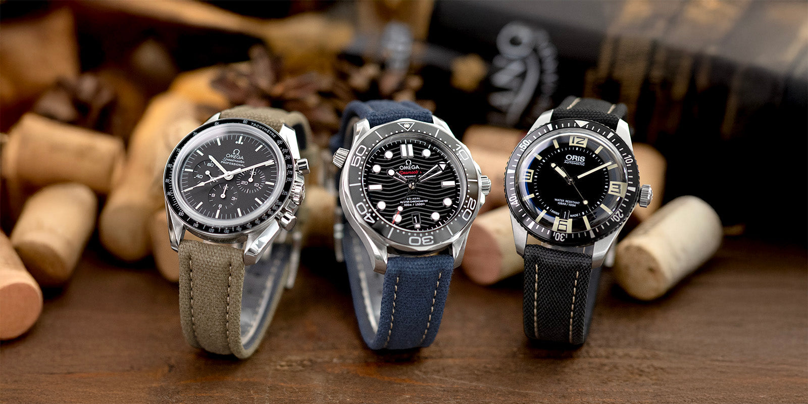 The Skyline Camo Watch Strap - Made From Original US Navy Fabric - Jub The Skyline Camo Watch Strap - Made From Original US Navy Fabric - Jub
