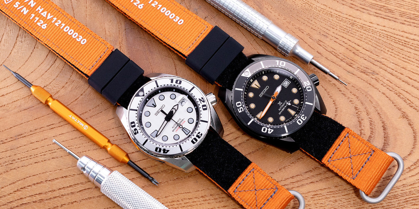 Military Watch Strap Hook & Loop Nylon Watch Band | Strapcode