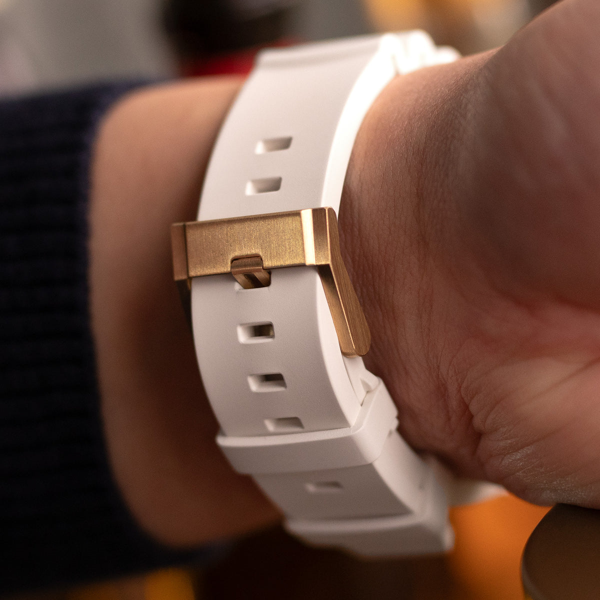 20mm #69 Aluminium-Bronze Kubische Schließe, 5mm Dorn für Uhrenarmband