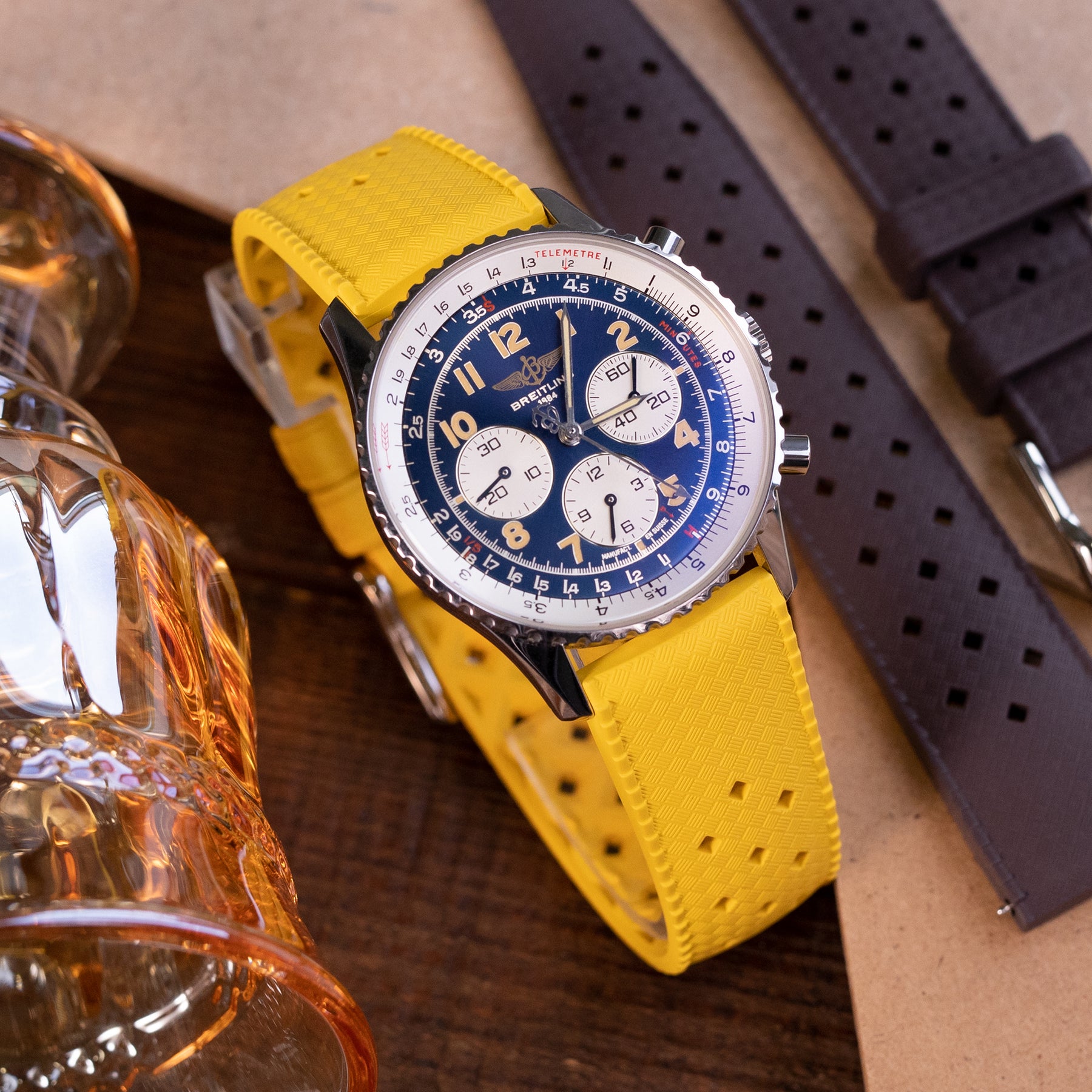 Top Quality Leather 20 mm Watch Strap CM2052D-LFJ-SL_K0017920 main image 1