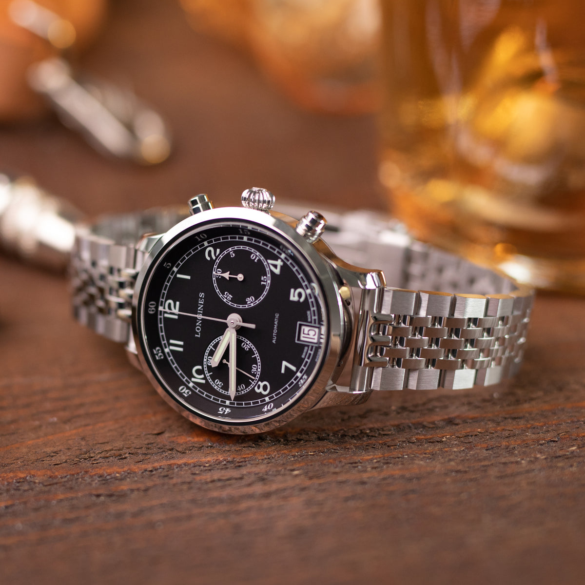 Asteroid Stainless Steel Quick Release Bracelet in 19mm 20mm Straight End