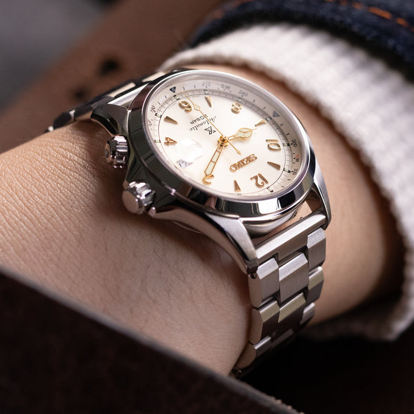 Seiko Alpinist Seiko Jubilee Bracelet Watch Watch Band Sarb017 Two