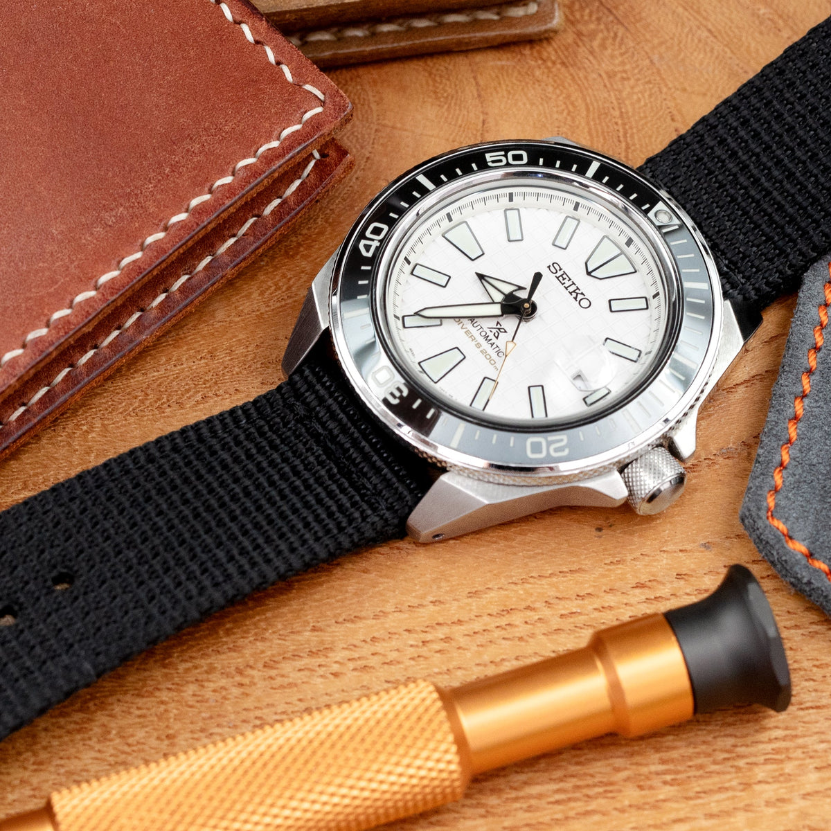 ZULU Cinturino Orologio Pelle Fatto A Mano Cinturino Orologio 18 20 22 24 Mm .Cinturino Zulu Regalo - Foto 6