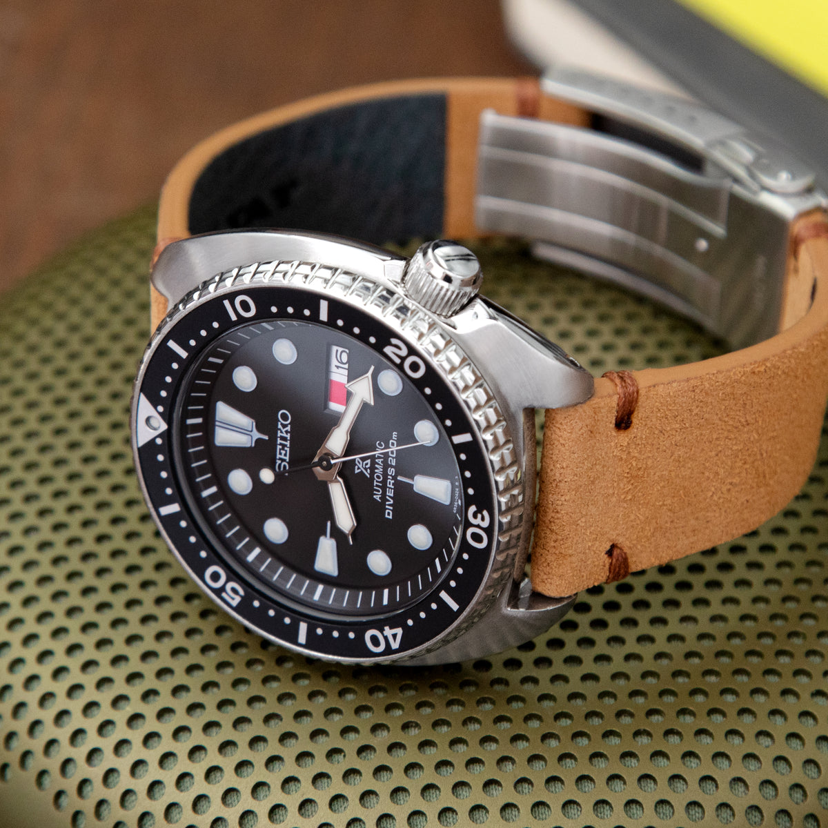 Cinturino Orologio In Pelle Nabuk WOCCI - Con Fibbia Acciaio E Sgancio Rapido, 18-22mm Ricambio Cinturino - Foto 2