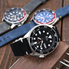 Quick Release Suede Leather Watch Strap