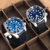 Rubber Watch Band by Crafter Blue