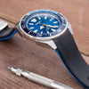 Rubber Watch Band by Crafter Blue