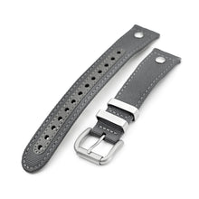 The AAF Parkerized Grey Strap by HAVESTON Straps | 20mm Strapcode watch bands