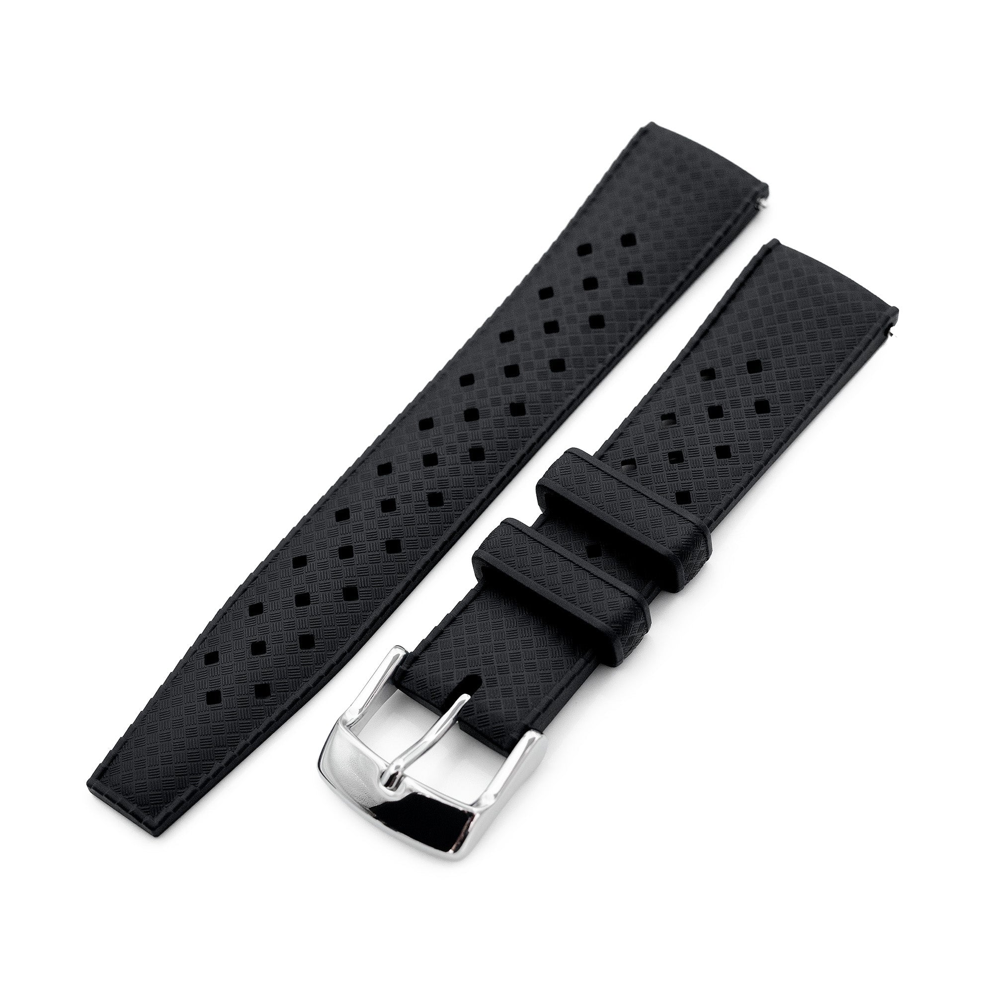 「高評価！」注目のレビュ Quick 20mm Release strap watch rubber FKM Tropical-Style 時計