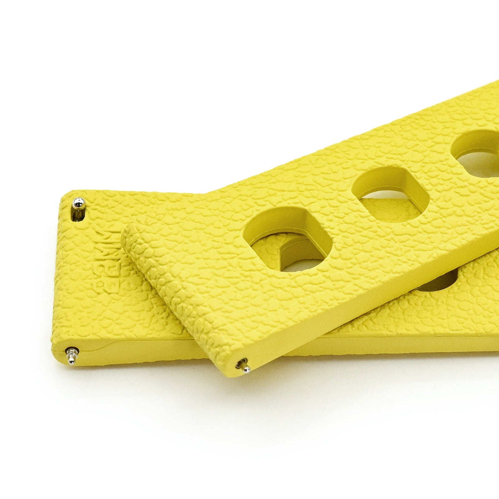 20mm or 22mm FKM36 Yellow Large Holes Rally FKM Quick Release Rubber watch band Strapcode watch bands