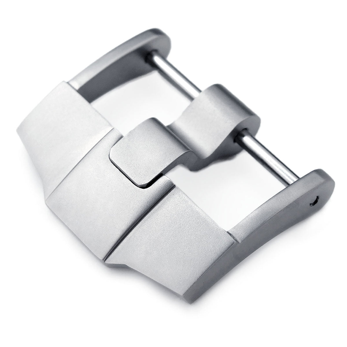 24mm High Quality 316L Stainless Steel Screw-in 6mm Tongue Sandblasted Buckle, designed for Audemars Piguet