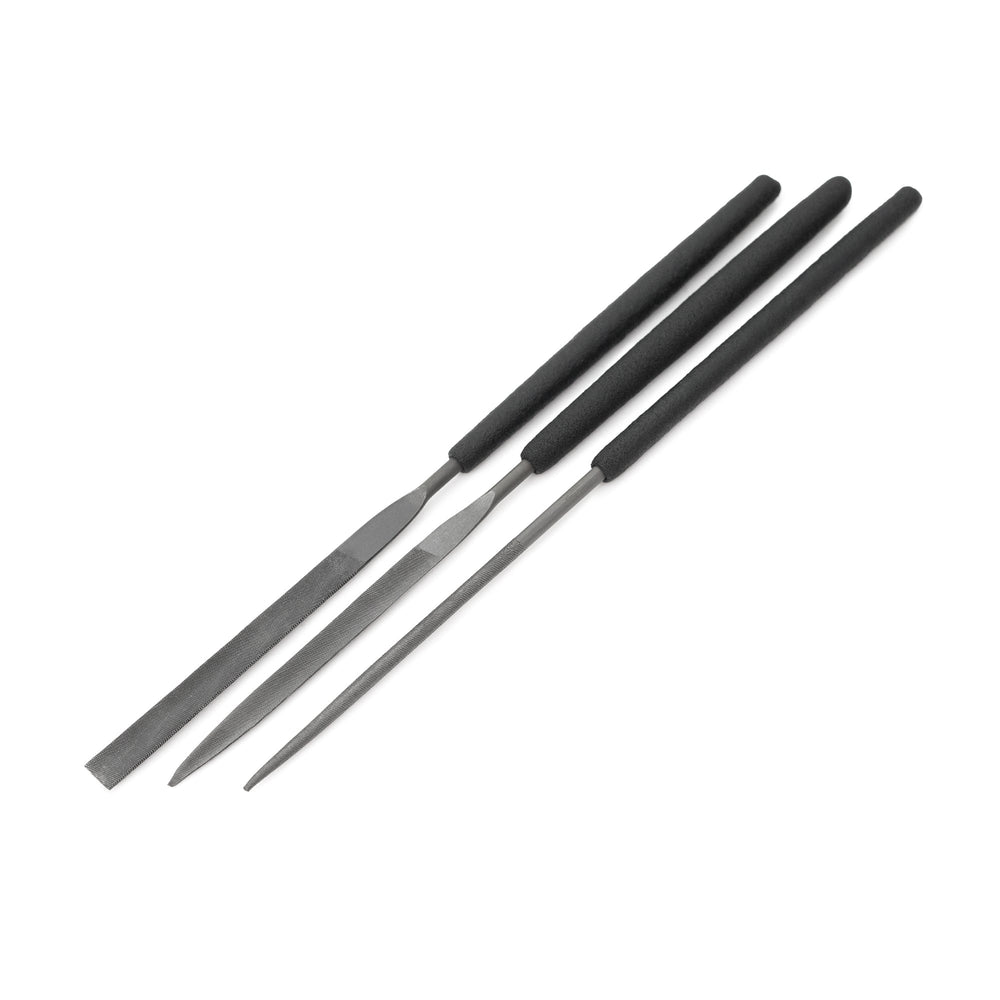 A 3-piece set of Watch Basic File Set for edges filing| Strapcode