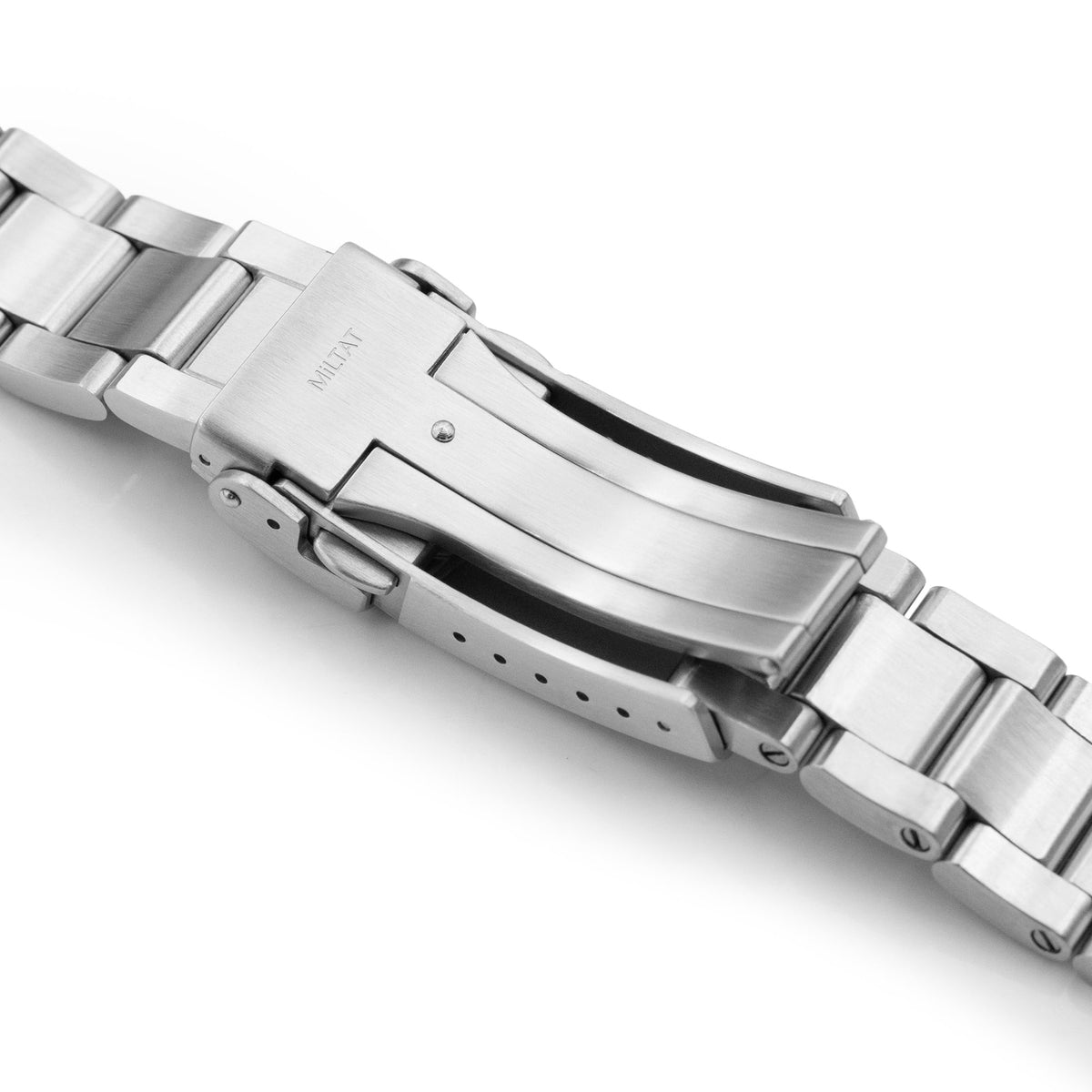 ヴィンテージスーパーボイヤーウォッチバンド TUD Tiger 79280用（ブラッシュ仕上げ、Vクラスプ）