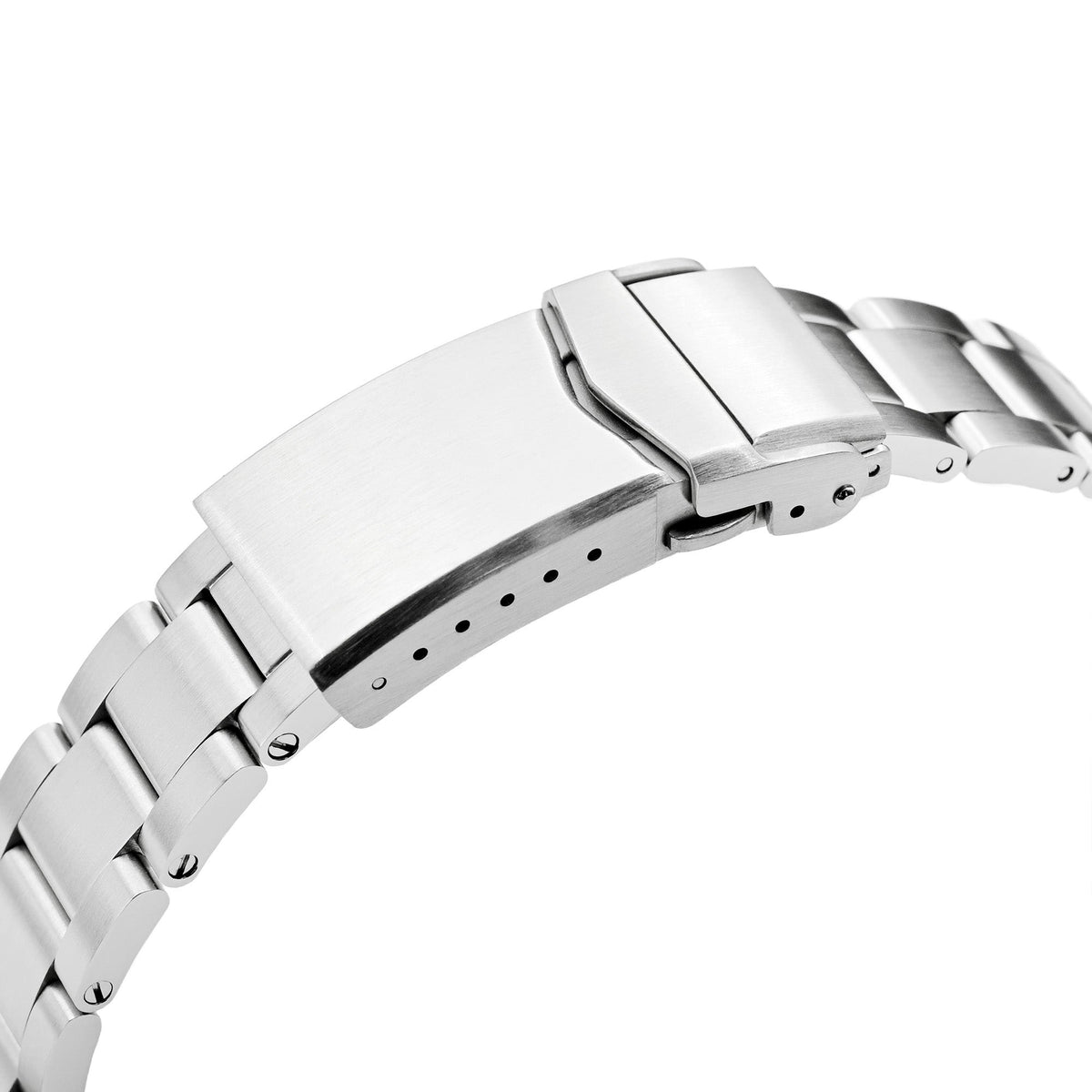 Bracelet montre Super-O Boyer 20mm pour Seiko Prospex Speedtimer SSC813 SSC815 SSC817, acier inoxydable brossé, fermoir V Diver