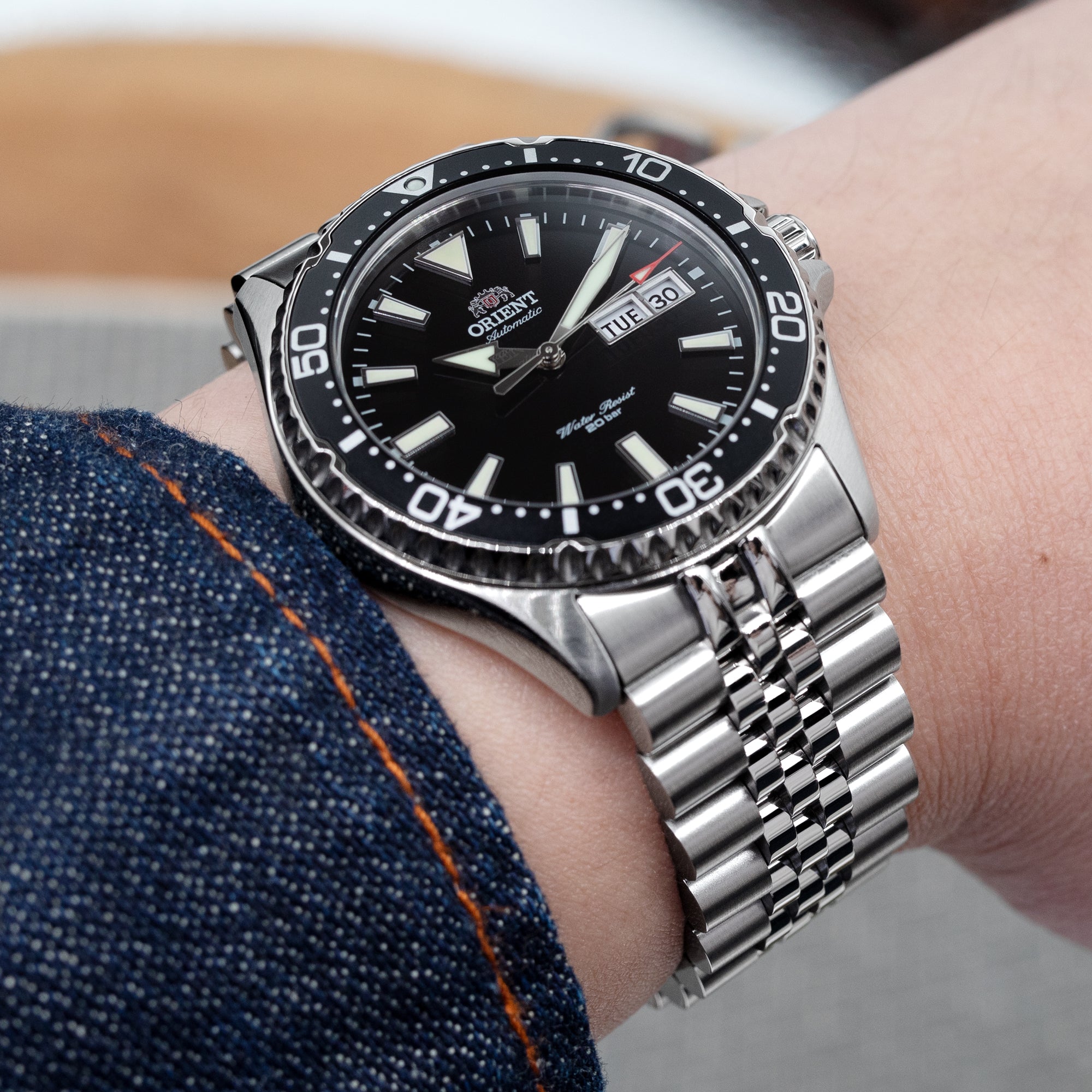 Orient Rally Watch Orient Ray 2 & Orient Mako 2 Curved End Replacement Watch Bracelets ...