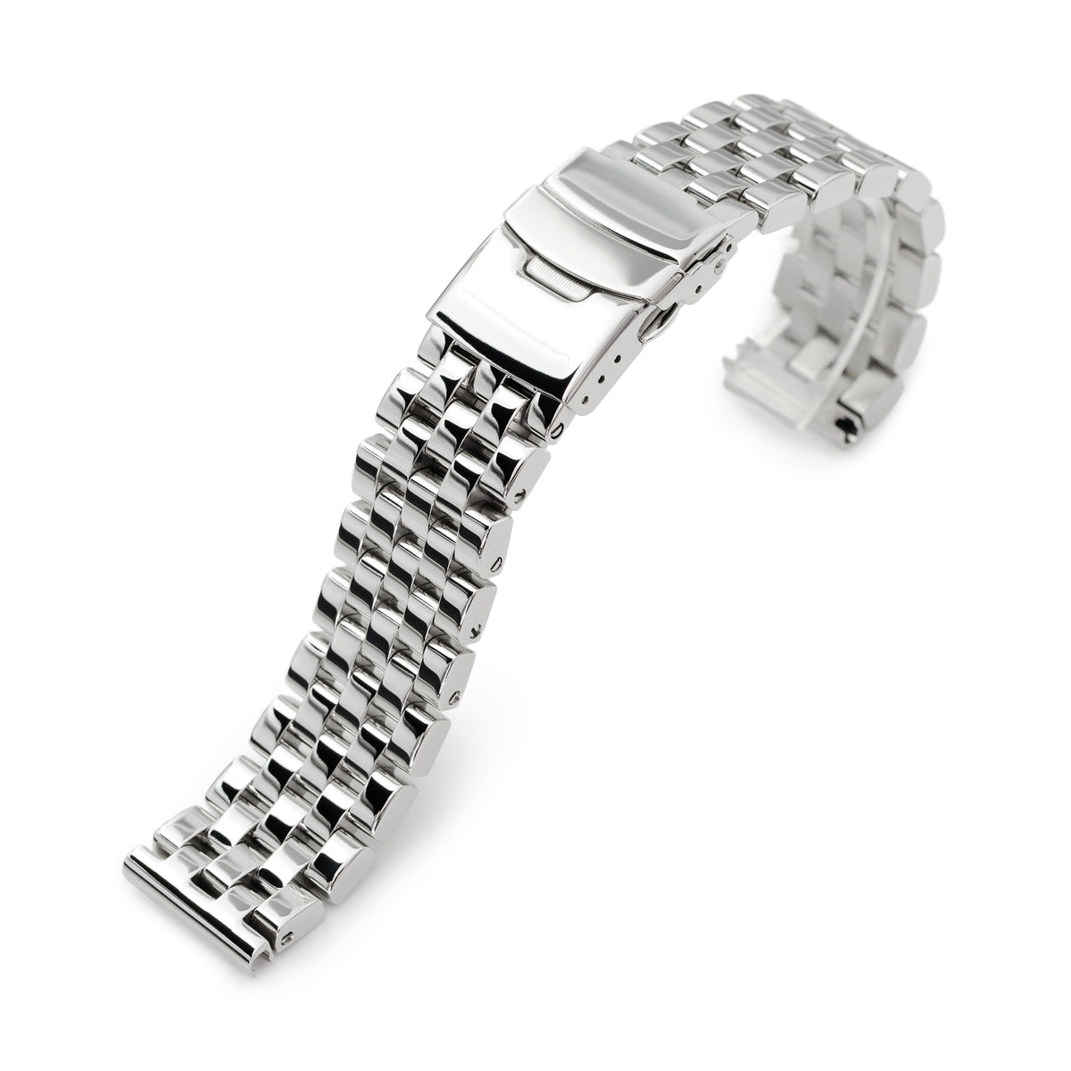 Super Engineer I Polished 316L Stainless Steel Watch Bracelet