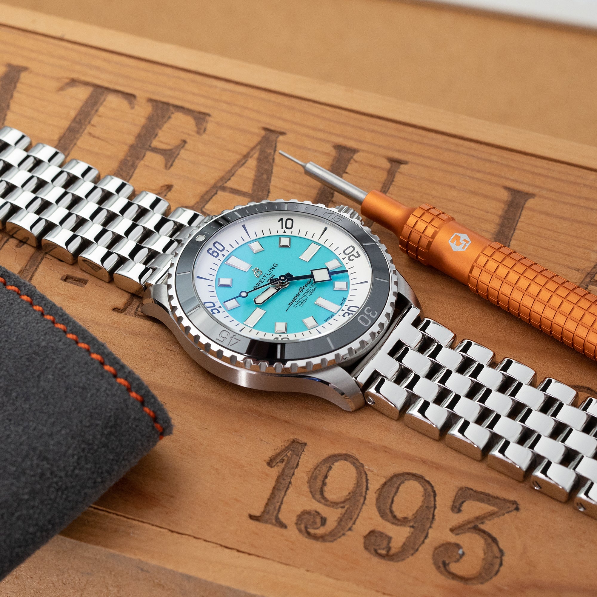 Orologi Bracciali 20mm Solid 316L Cinturini Da Uomo In - Foto 3