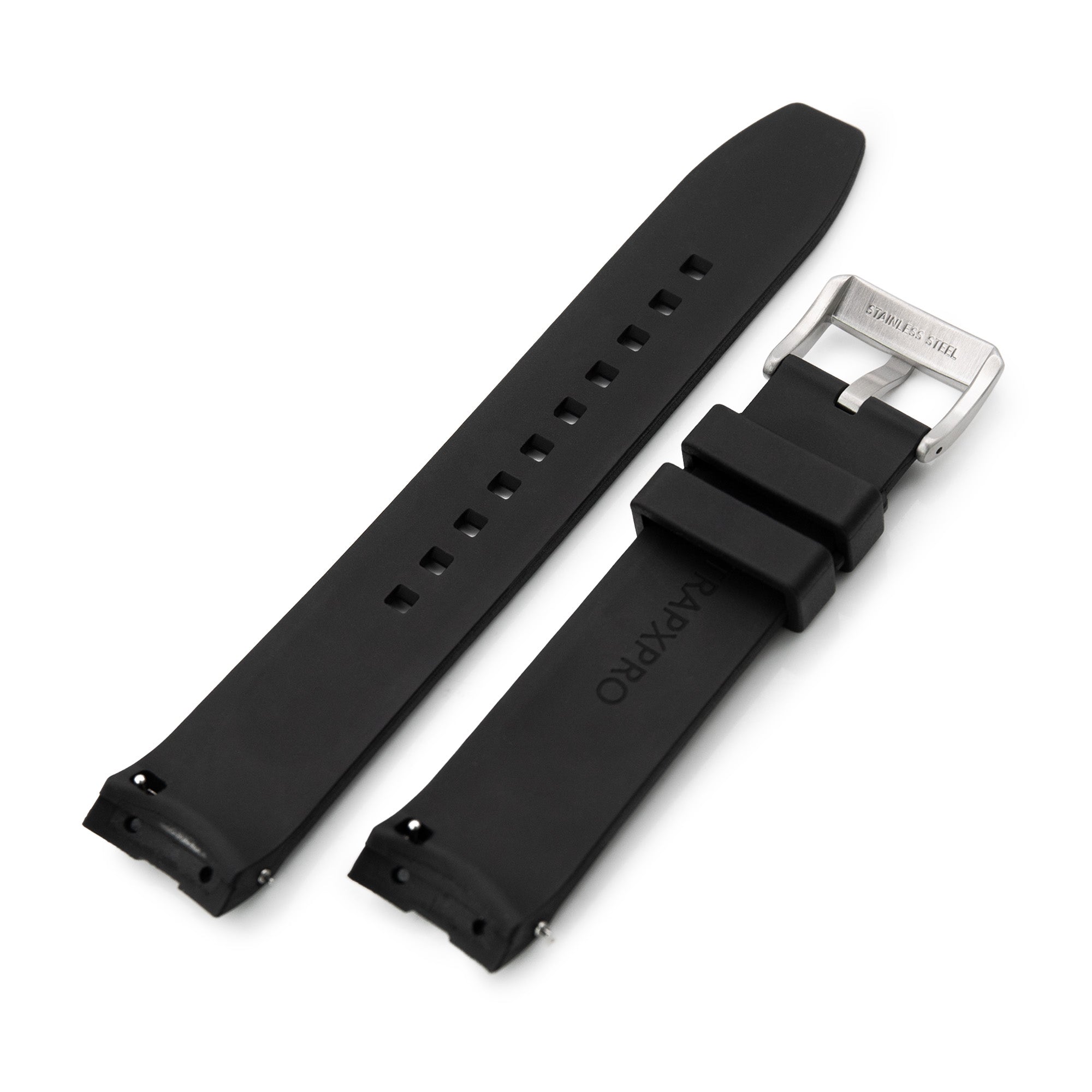 StrapXPro Premium Series - LXH1C Rubber Strap for Longines Hydroconquest Conquest Series Black