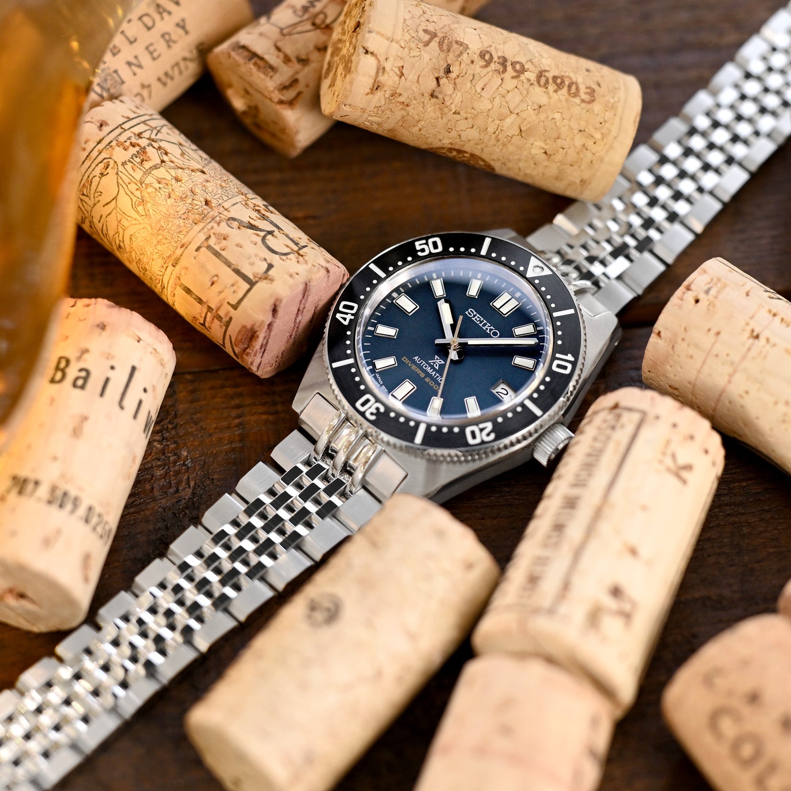 Asteroid 20mm Stainless Steel Bracelet for Seiko 63MAS SPB143 SPB149