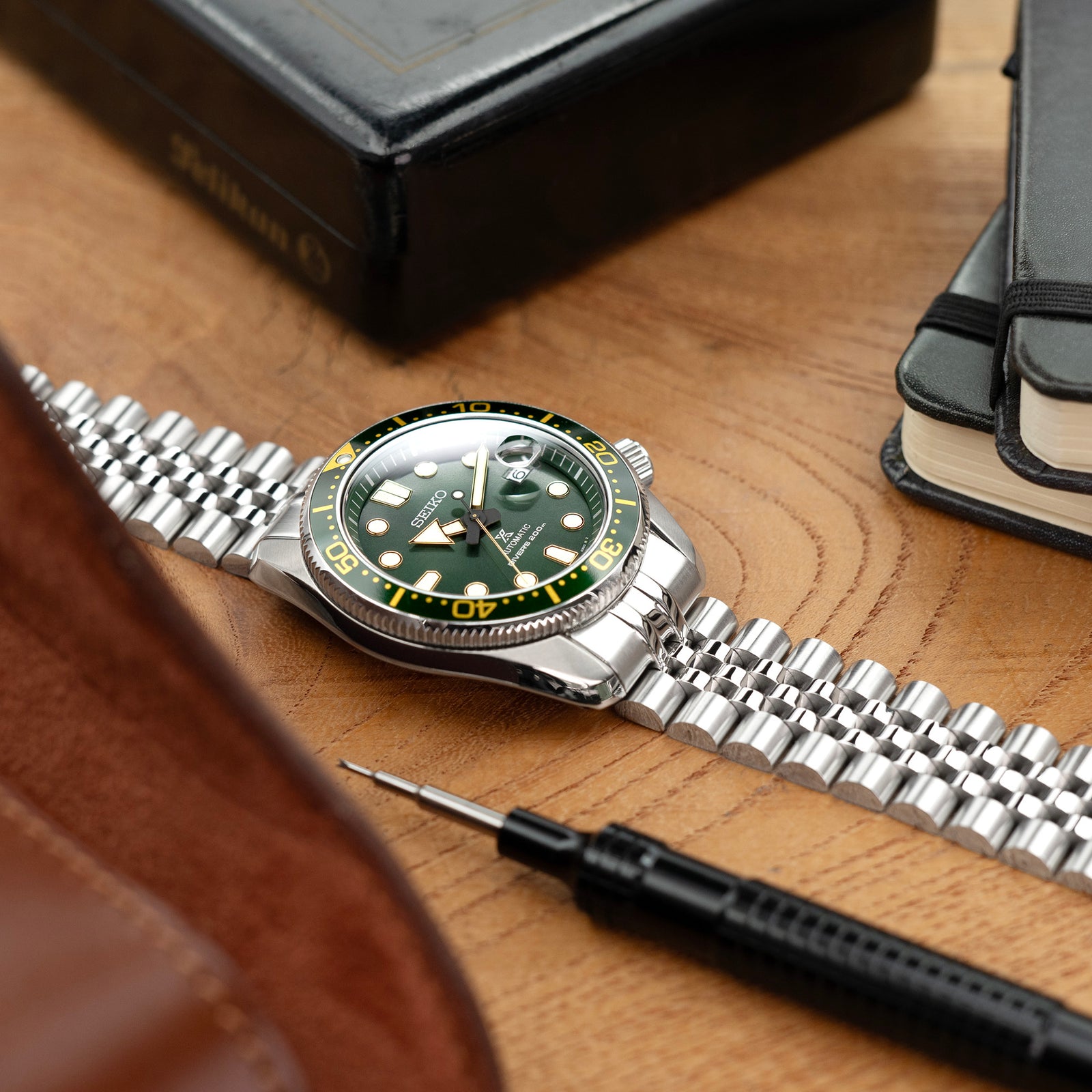 Seiko Baby MM200 SBDC061 Stainless Steel J Louis Bracelet