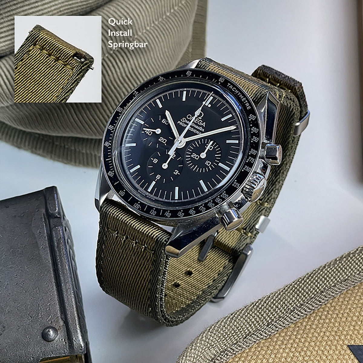 The M-1936-2P Strap by HAVESTON Straps Strapcode watch bands