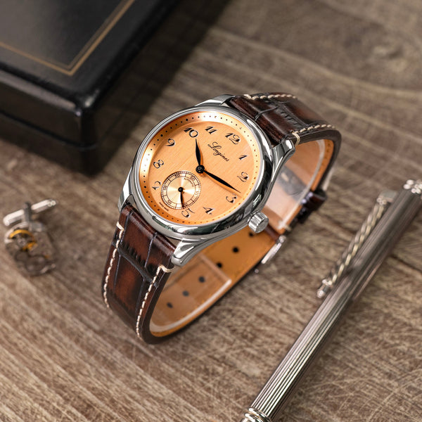 LOV ロブ　GRINDLODGE グラインドロッヂ　ポーチ 20mm Quick Release Italian Croco Grain Leather Watch Band | Strapcode