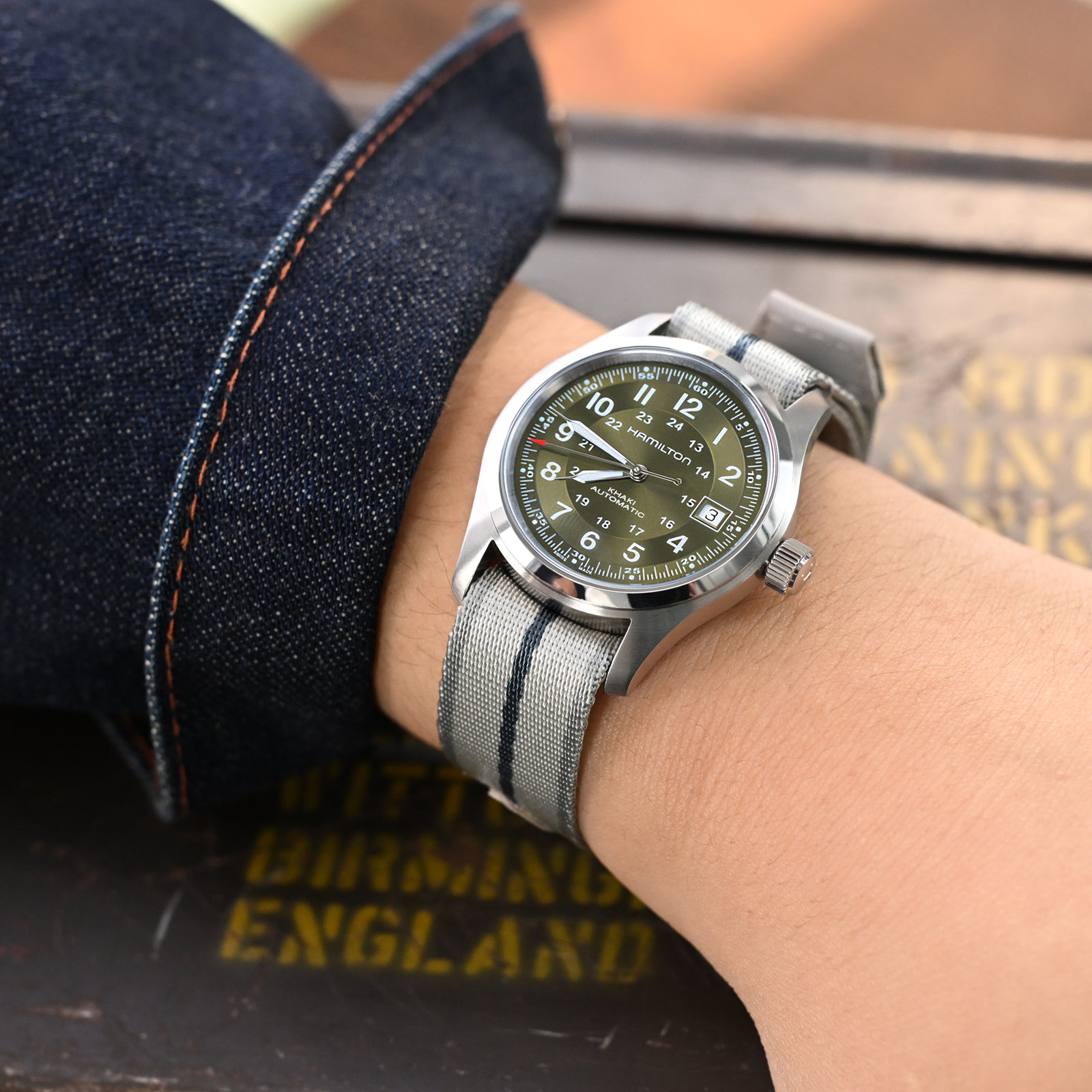 حزام M-22 B من HAVESTON متوفر بمقاسي 20 مم أو 22 مم