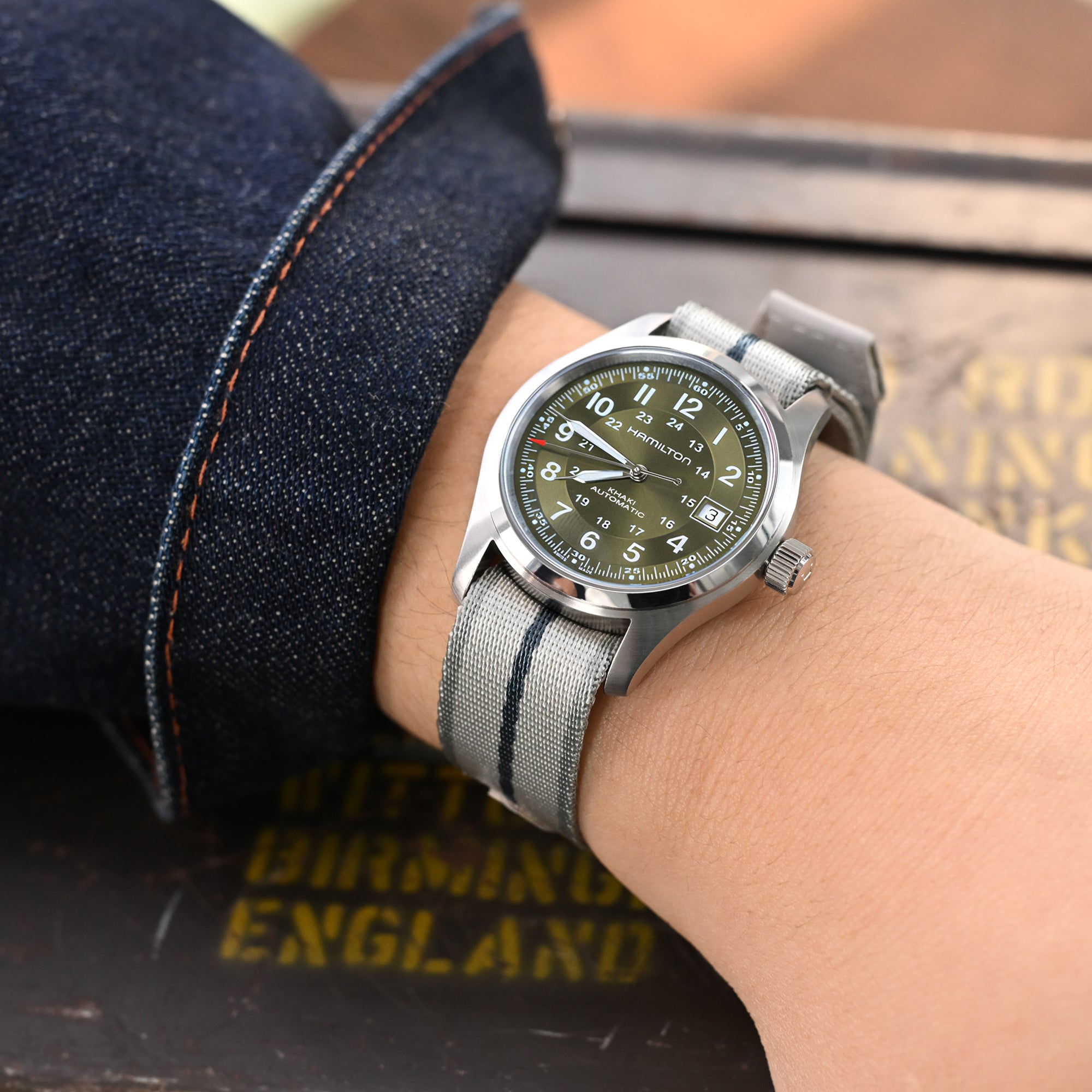 20 mm o 22 mm La correa M-22 B de HAVESTON Straps